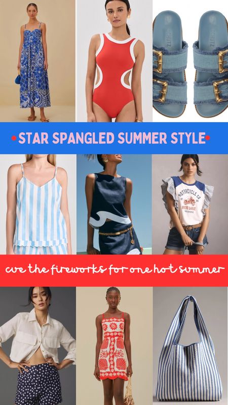 cue the fireworks for one hot summer!! all the festive finds to get you looking patriotic pretty now | 

#LTKSeasonal #LTKfindsunder100 #LTKstyletip