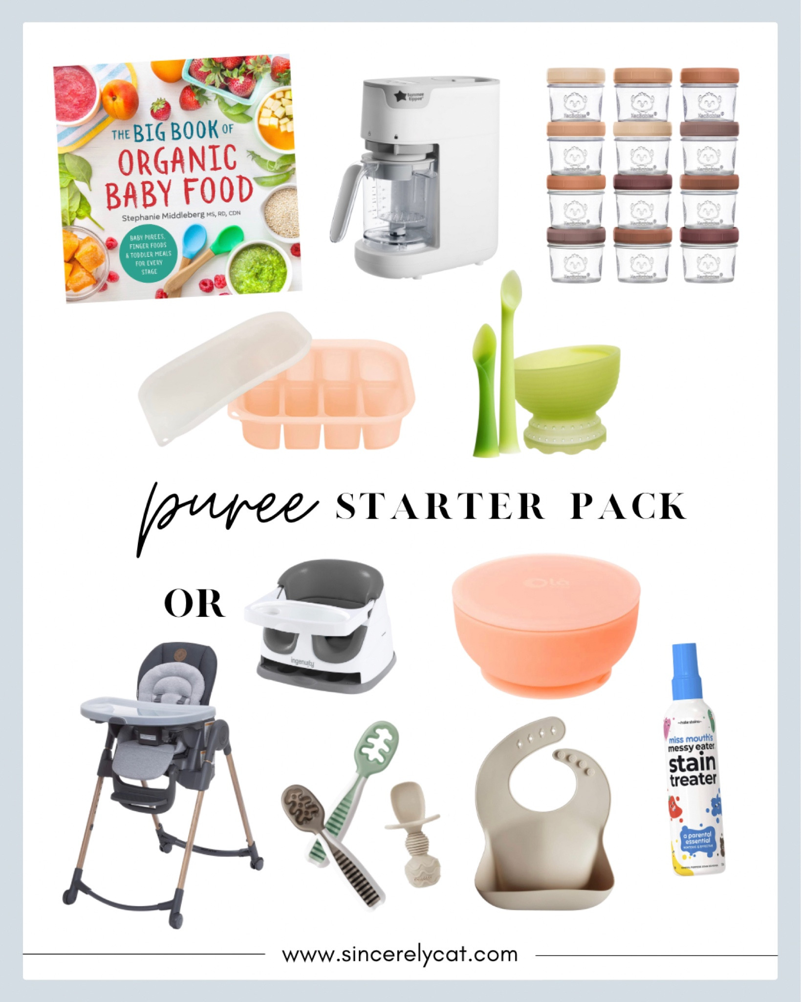 My top 10 essentials for starting baby purées! Read more at www.sincerelycat.com

#startingpurees #babypurees #babyessentials #babymusthaves 

#LTKunder100 #LTKbaby #LTKFind