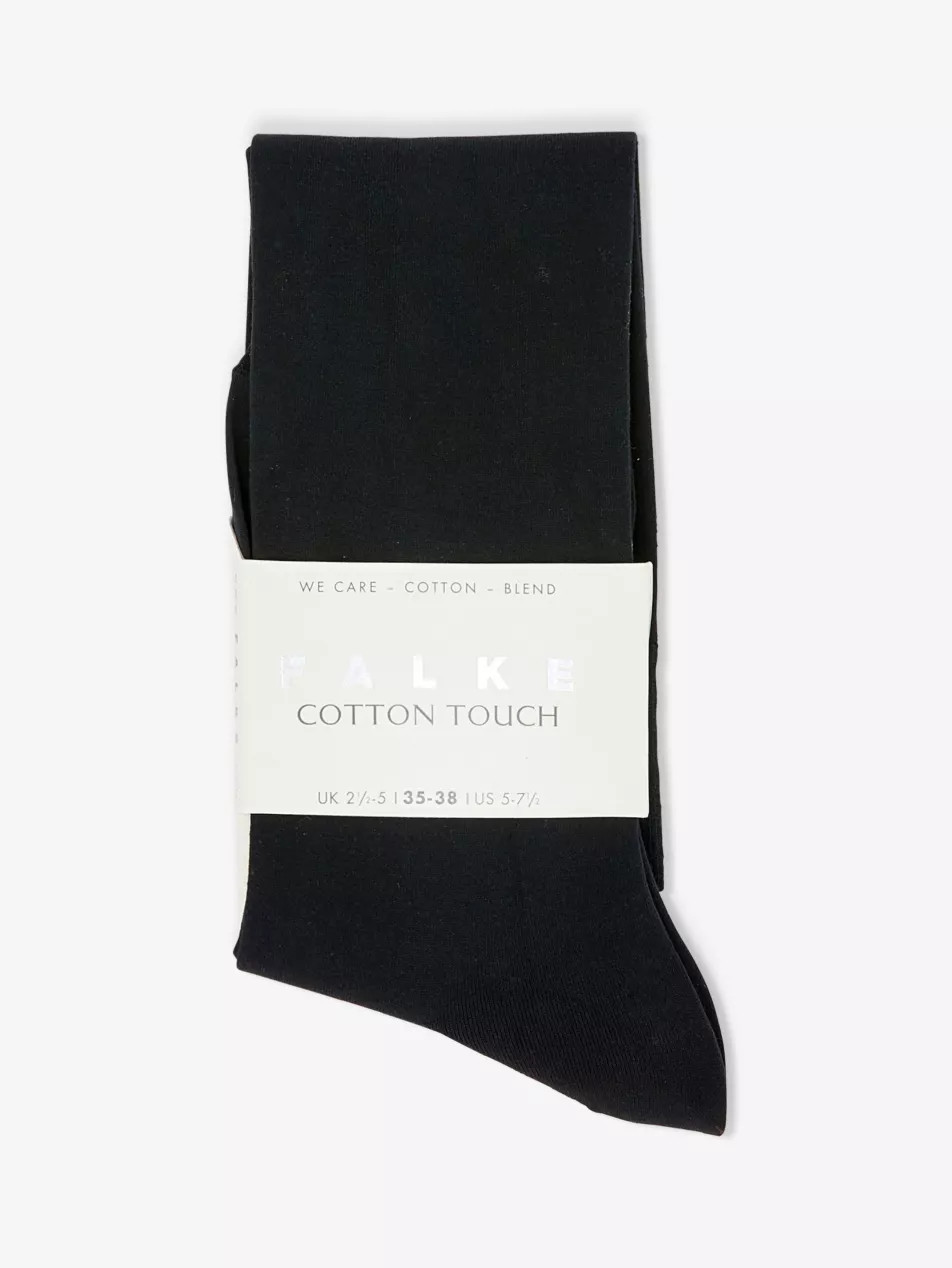 Cotton Touch ankle-length stretch-cotton blend socks | Selfridges