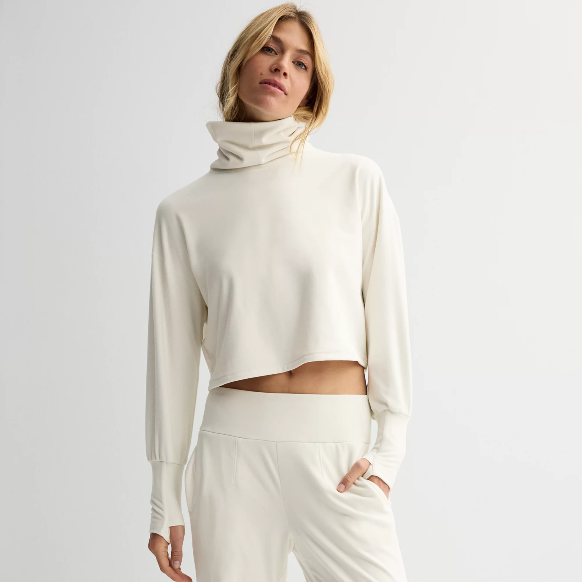 Women's FLX Cozy Campfire Long Sleeve Turtleneck Top | Kohl's