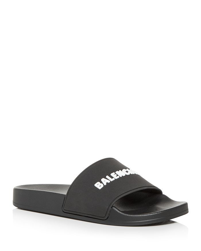 Balenciaga Women's Logo Slide Sandals Back to Results -  Shoes - Bloomingdale's | Bloomingdale's (US)