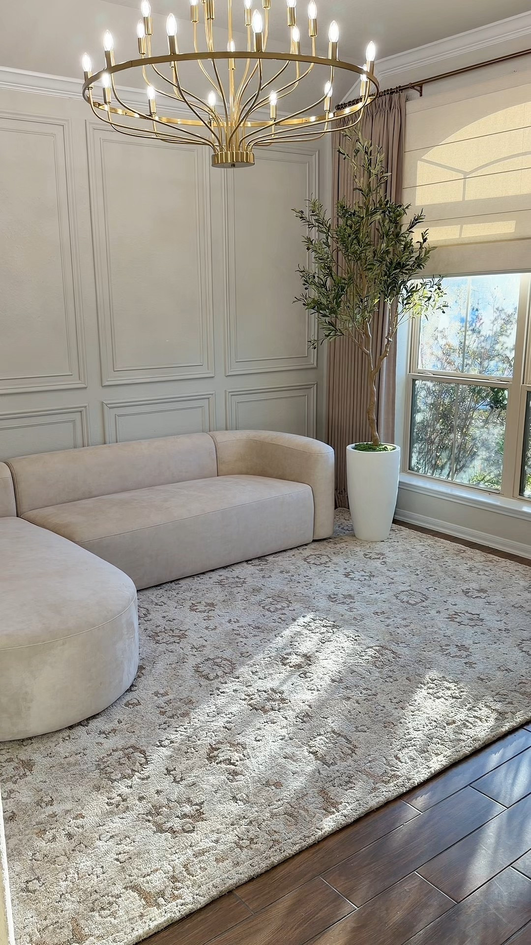 #ad POV: You found the prettiest, softest neutral rug that instantly elevated the entire space.

I ordered this Percival PCV-04 Natural/Salmon rug from @wayfair @loloirugs from the Percival Collection and went with 8’6” × 12’ size for my formal living room. I really love the neutral base because it blends so easily with anything, but the traditional design and saturated colors still give the space some warmth and character. It’s an indoor performance rug, so it works well in a high-traffic home and is a great option if you have kids or pets since it’s stain resistant and easy to maintain. It also comes in multiple sizes. 
#wayfairpartner #wayfair #loloirugs

#LTKSaleAlert #LTKHome