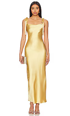 HEARTLOOM Cinta Dress in Golden from Revolve.com | Revolve Clothing (Global)