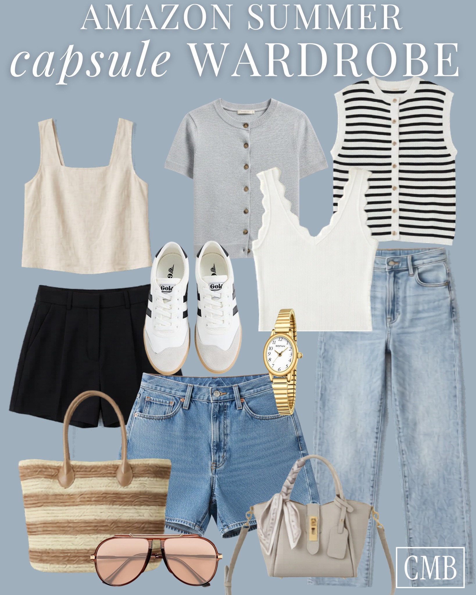 Summer capsule wardrobe pieces that make getting dressed feel less like a negotiation with your closet. Easy basics, throw-on layers, and the kind of outfits you can mix, match, and repeat all summer without overthinking it. 

 #LTKgrwm #LTKootd #LTKSeasonal