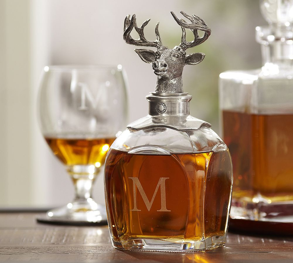 Stag Liquor Decanter | Pottery Barn (US)
