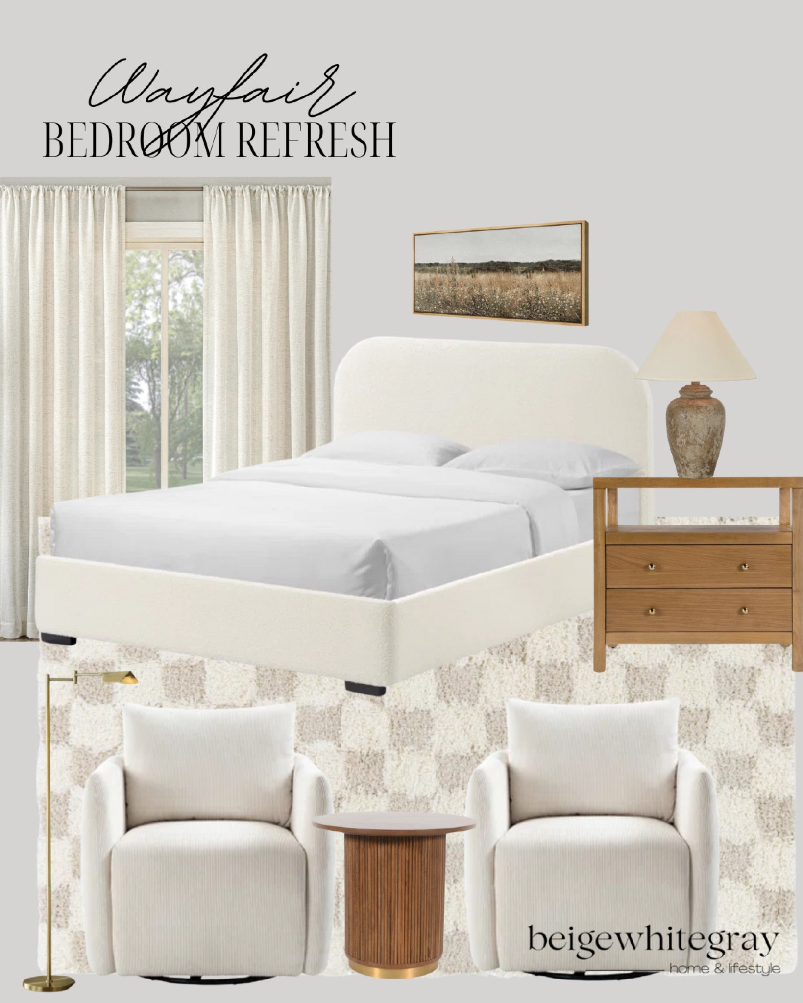 Refresh a bedroom in your home just in time for the new year and new beginnings! 

#LTKHoliday #LTKHome #LTKSaleAlert