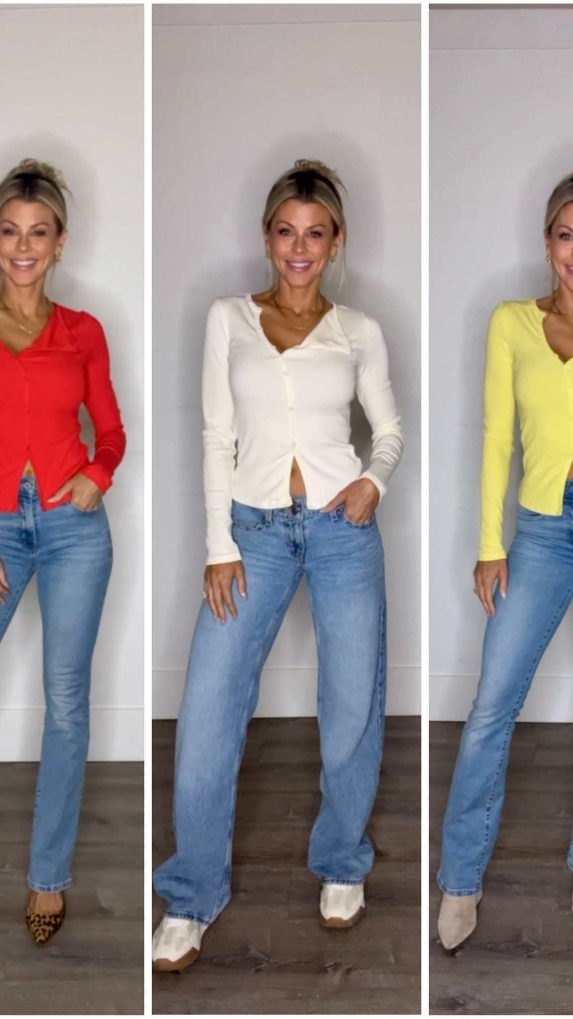 Wearing size small in tops
Size XS in tank
Size small sweats 


#LTKTall #LTKSeasonal #LTKFallSale