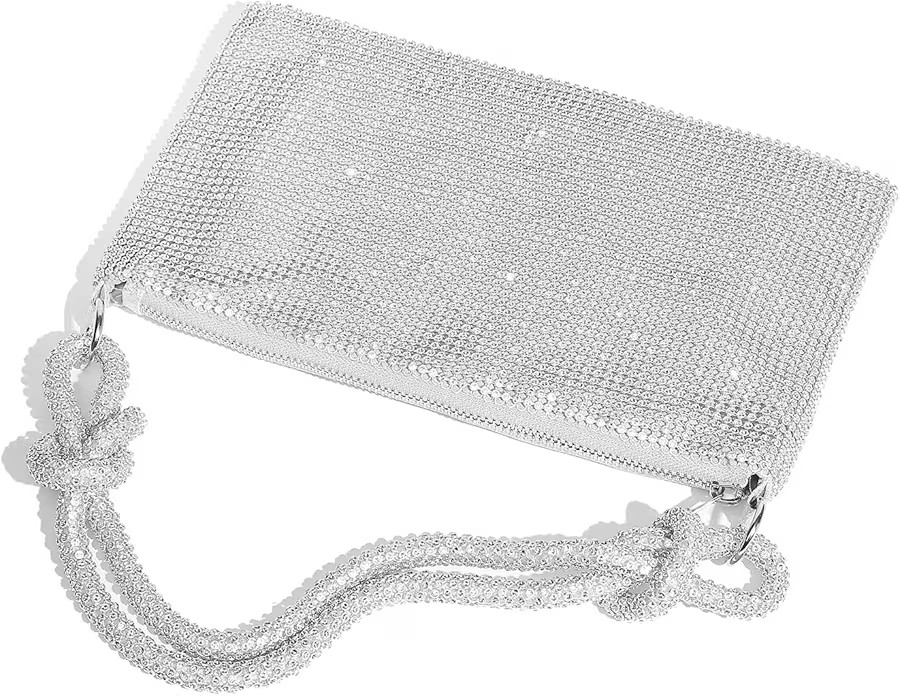 Rhinestone Purse for Women Evening Bag Glitter Sparkly Mini Handbags | Amazon (US)