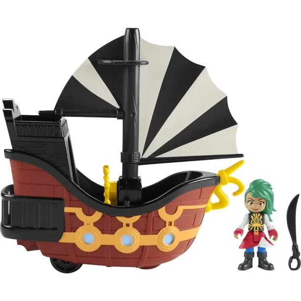 Fisher-Price Nickelodeon Santiago of The Seas Bonnie Bones & El Calamar - Walmart.com | Walmart (US)