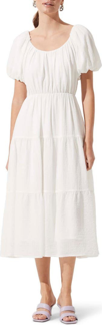 Tiered Short Sleeve Dress | Nordstrom