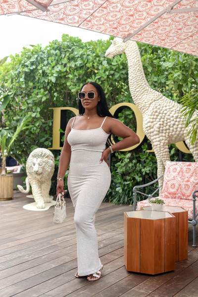 Signature Ribbed | MAXI Slip Dress- New Season | Fancy Homebody