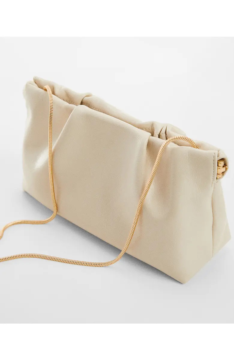 MANGO Feria Faux Leather Clutch | Nordstrom | Nordstrom