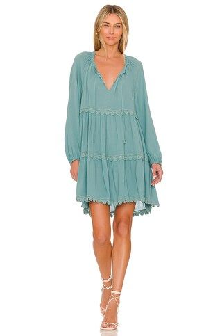 eberjey Pique Sofia Dress in Ocean Bay from Revolve.com | Revolve Clothing (Global)