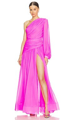 Bronx and Banco Jafari Gown in Pink from Revolve.com | Revolve Clothing (Global)