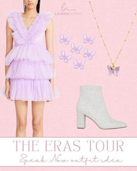 The Eras Tour Speak Now outfit idea 💜☂️

#LTKFindsUnder100 #LTKFindsUnder50