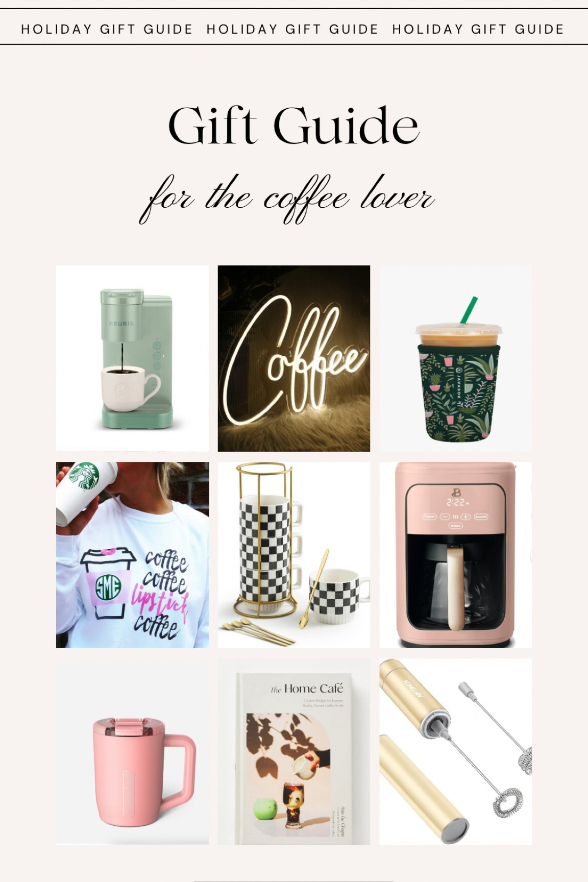 GIFT GUIDE for the coffee lover in your life ☕️

#LTKSaleAlert #LTKGiftGuide #LTKHoliday
