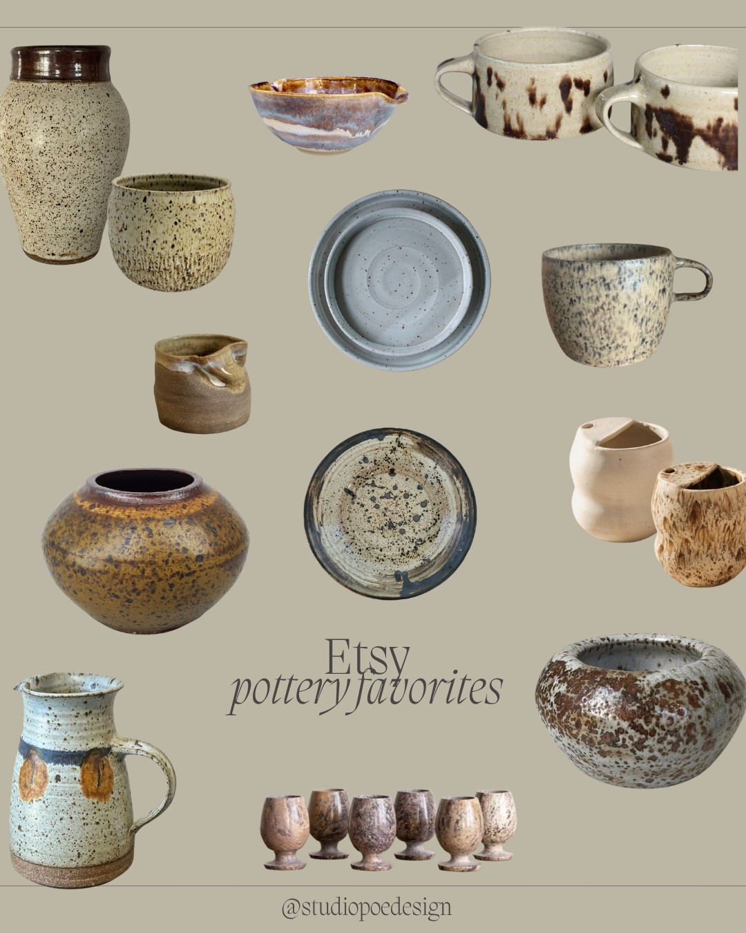 Pottery on Etsy!

Kitchen finds, kitchen cup, coffee cup, coffee mug, dinner plates, serveware, espresso cups, drink cups, handmade, custom, bowl, decorative, vase, pitcher

#LTKFindsUnder50 #LTKHome #LTKFindsUnder100