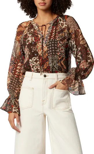 Joie Cecarina Batik Print Silk Blouse | Nordstromrack | Nordstrom Rack