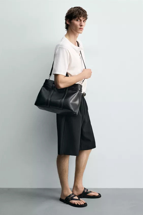 BELT DETAIL HANDBAG | Zara US