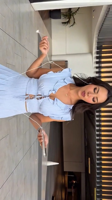 This blue stripe set is sooo cute I adore it!! 💙💙💙 size XS in both!

#LTKootd #LTKdayinmylife