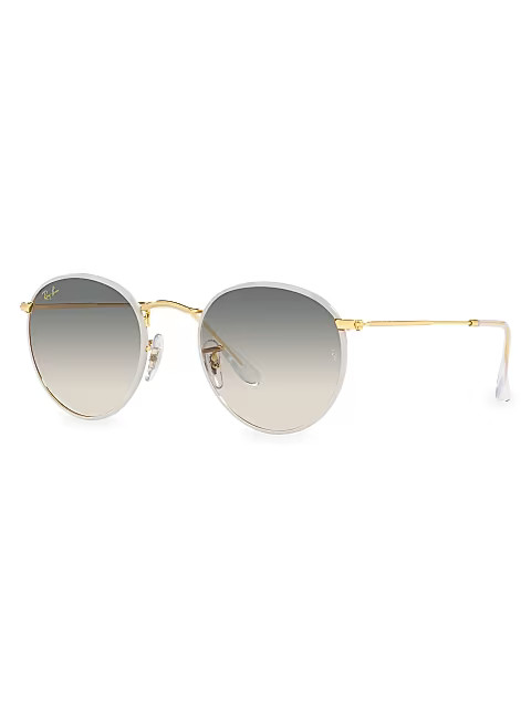 RB3447 Legend 50MM Round Sunglasses | Saks Fifth Avenue