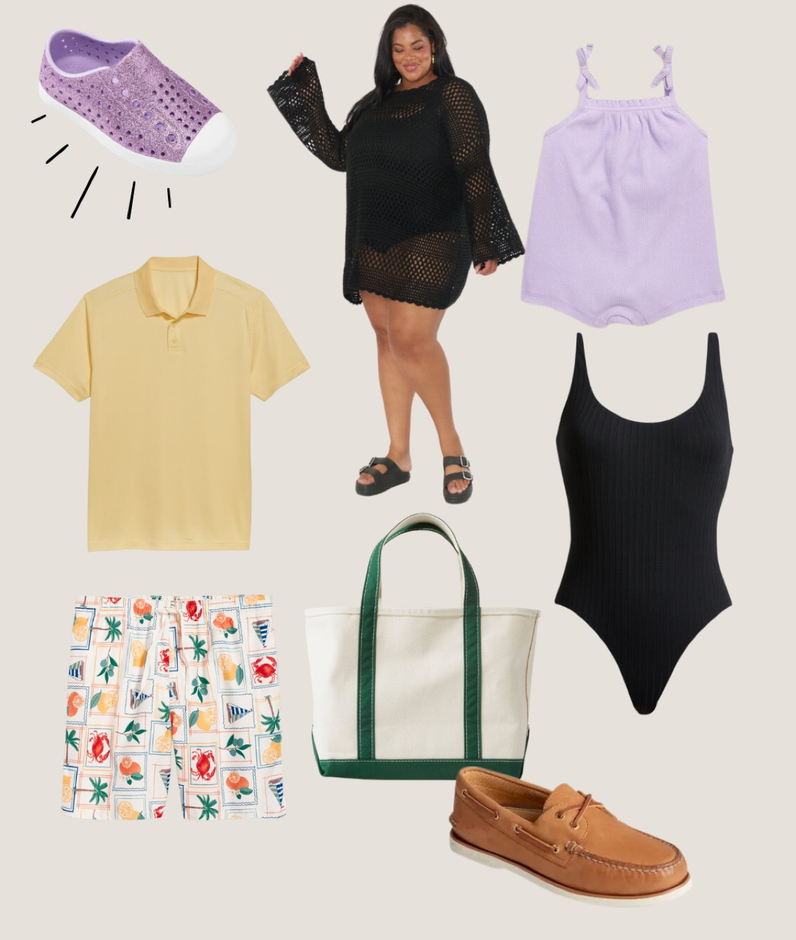 Beach day for the whole fam!

#LTKSeasonal #LTKFamily #LTKPlusSize