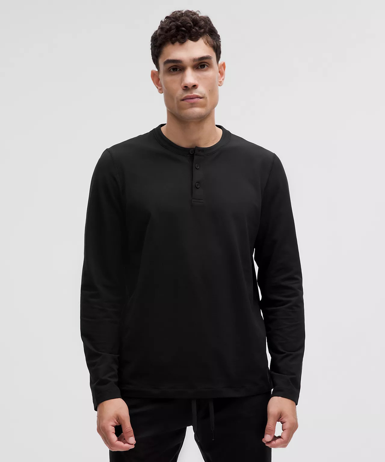 Soft Jersey Long-Sleeve Henley | Men's Long Sleeve Shirts | lululemon | Lululemon (US)