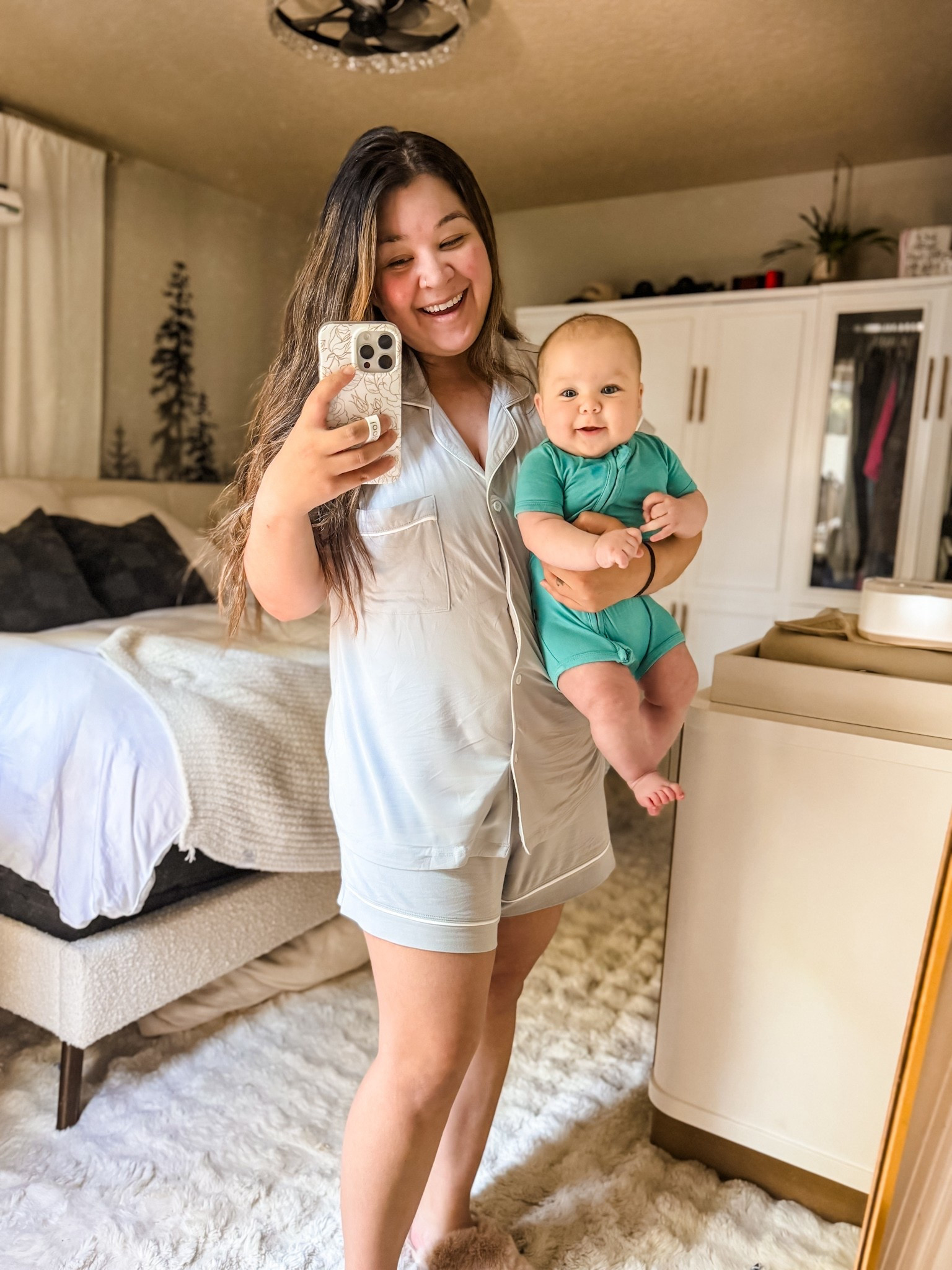 Loving these adorable Kyte Baby pjs for myself 🤍 Cohen has a few short all’s and they are so soft so I’m glad I have some cozy jammies for me too 🥰



#LTKFamily #LTKBaby #LTKSummerEdit