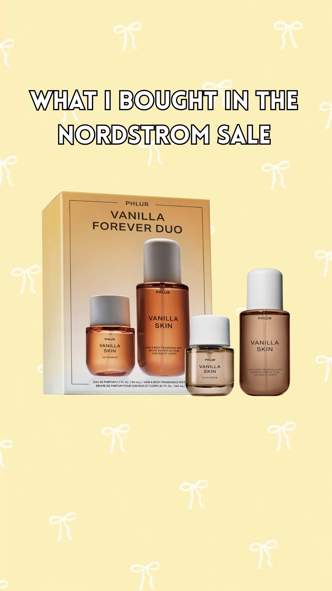 I LOVE PHLUR FRAGRANCES. I also love the Nordstrom Sale! I almost bought this scent a couple weeks ago and I am so glad to get 2 products for even less than the price of 1! This perfume set is GOOD, Y’ALL. I’m shocked it’s still in stock! Seriously, this is such a perfect #NSALE find & would be the perfect gift 🤭💛

#LTKootd #LTKSaleAlert #LTKBeauty