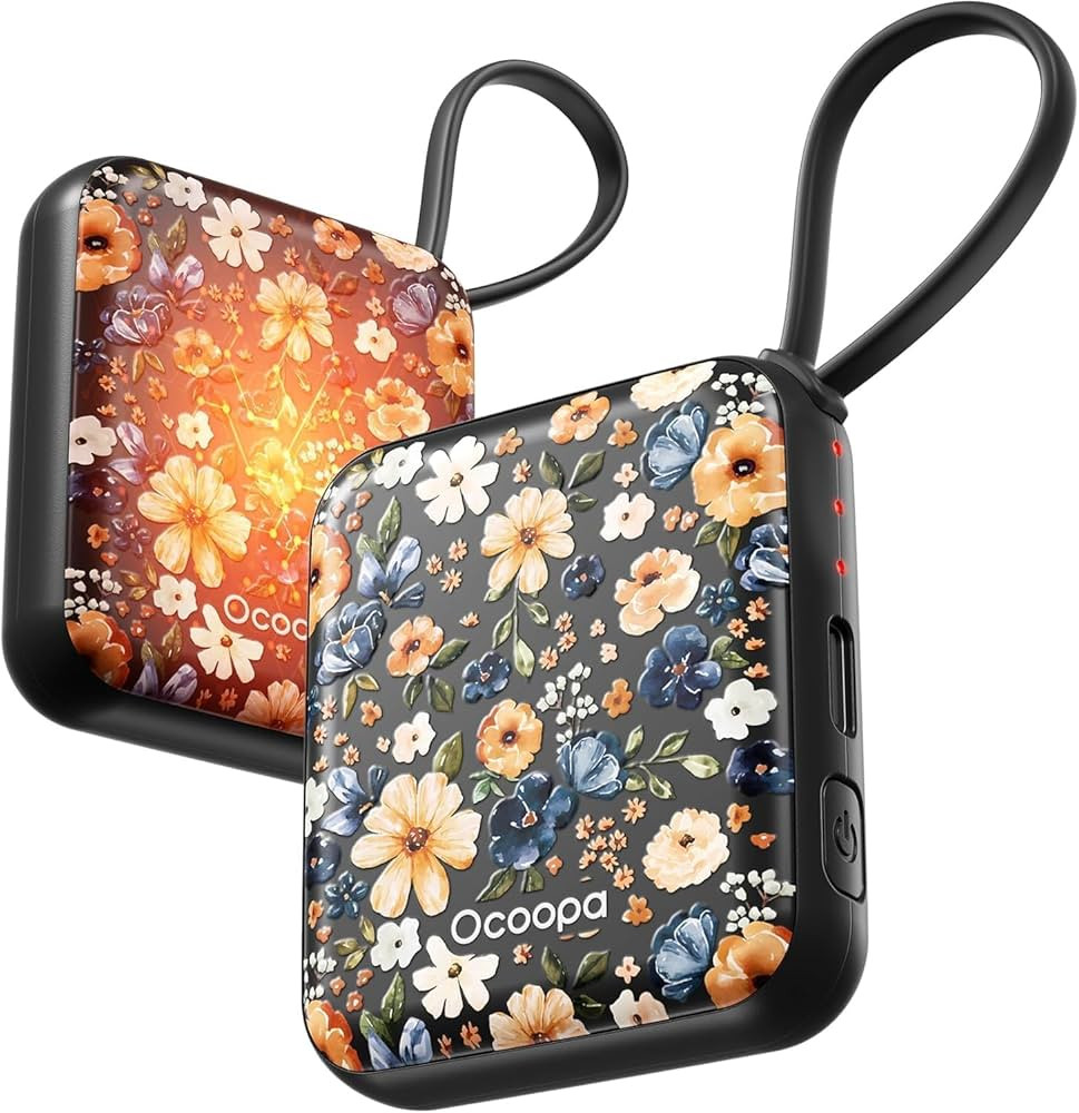 Ocoopa Hand Warmers Rechargeable UT5 Nano – Slim Electric Pocket Heater, Smart Temp Control, 14... | Amazon (US)