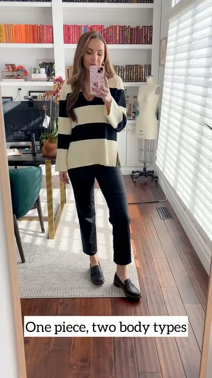 @target sweater styled on 2 body types 

#LTKMidsize #LTKWatchNow #LTKStyleTip