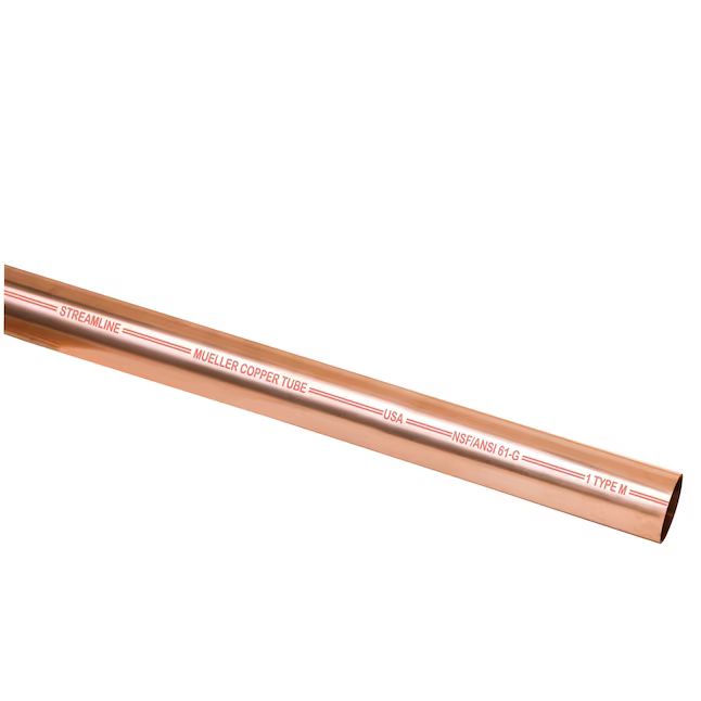Streamline 1/2-in x 10-ft Copper Type L Pipe | Lowe's