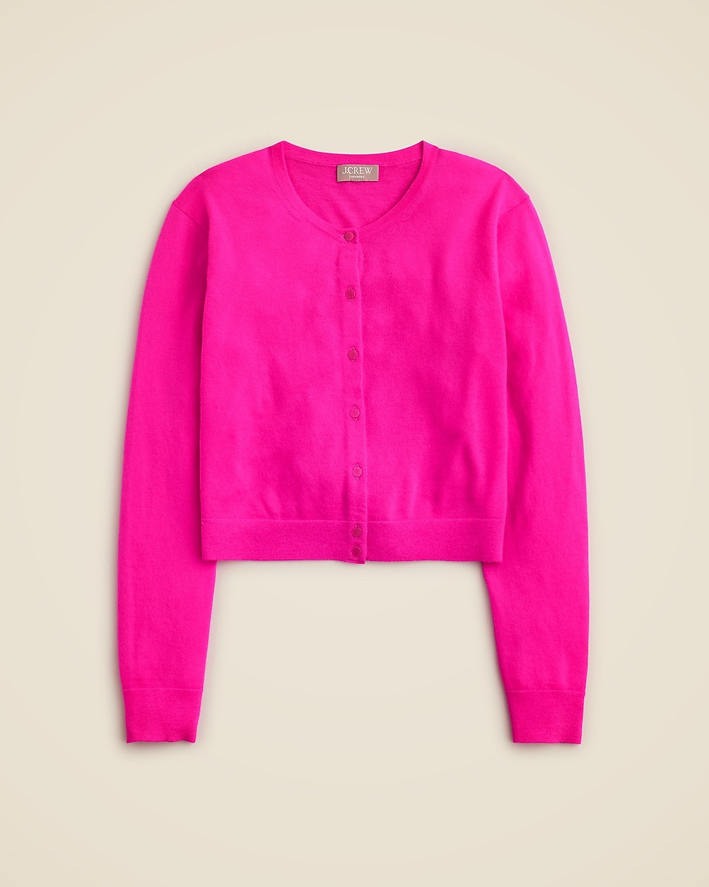 Featherweight cashmere shrunken cardigan sweater | J. Crew US