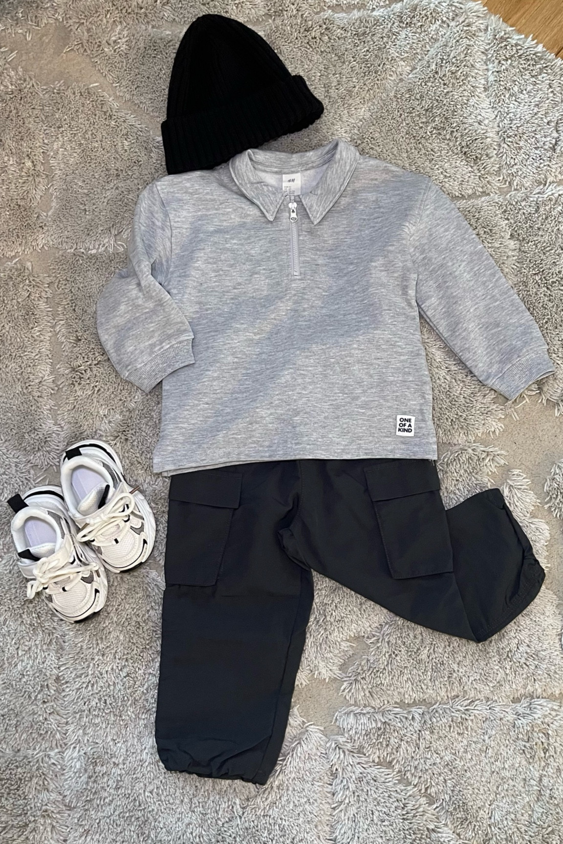 Baby Toddler Boh outfit inspo inspiration style clothes neutral sporty athletic track pants sweatshirt dad shoes sneakers beanie 

#LTKFamily #LTKKids #LTKBaby

#LTKFamily #LTKBaby #LTKKids