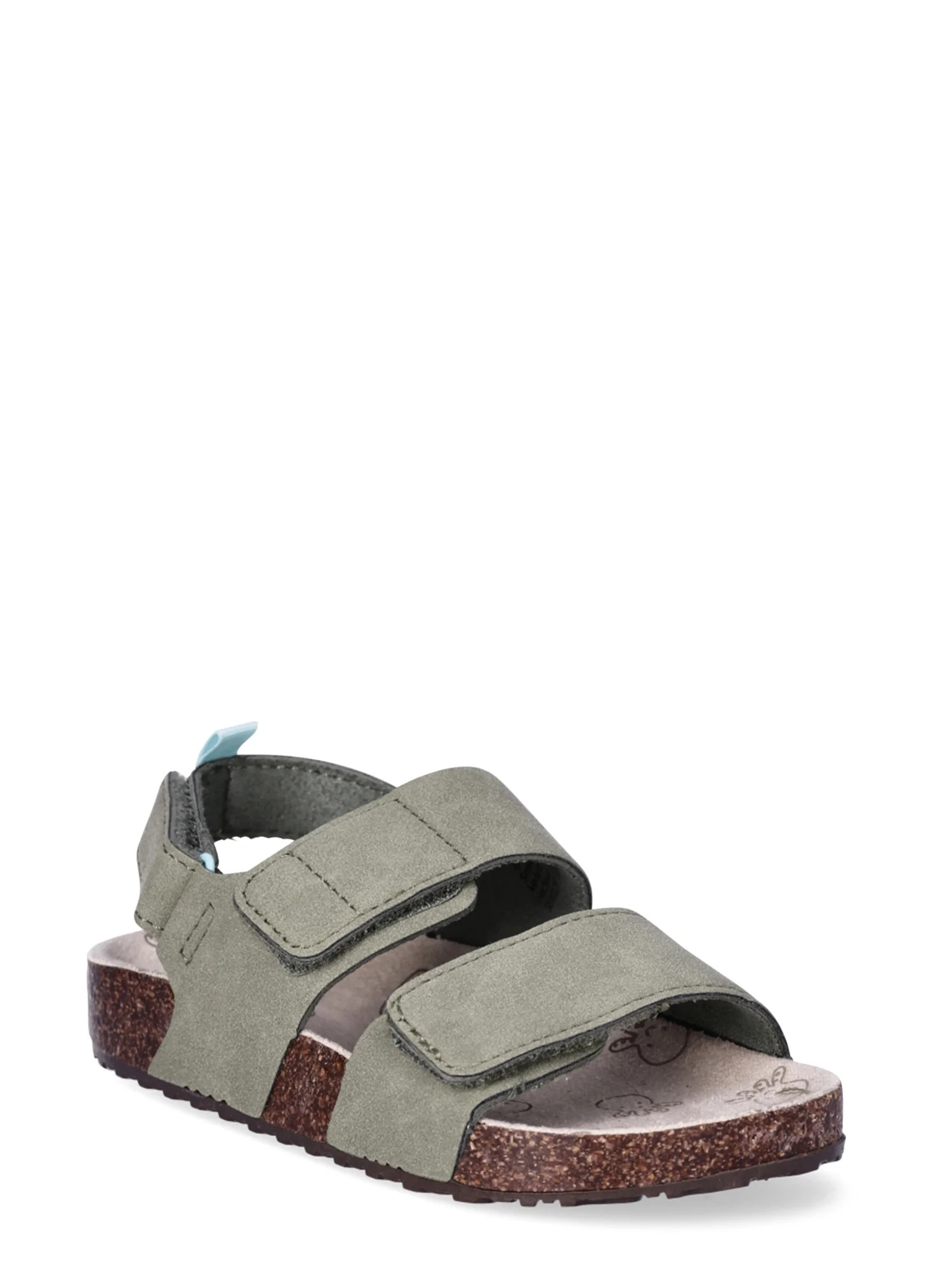 Wonder Nation Toddler Boy Double Band Footbed Sandals, Sizes 7-12 | Walmart (US)