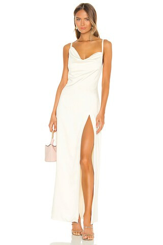 Camila Coelho Reyna Maxi Dress in Pearl White from Revolve.com | Revolve Clothing (Global)