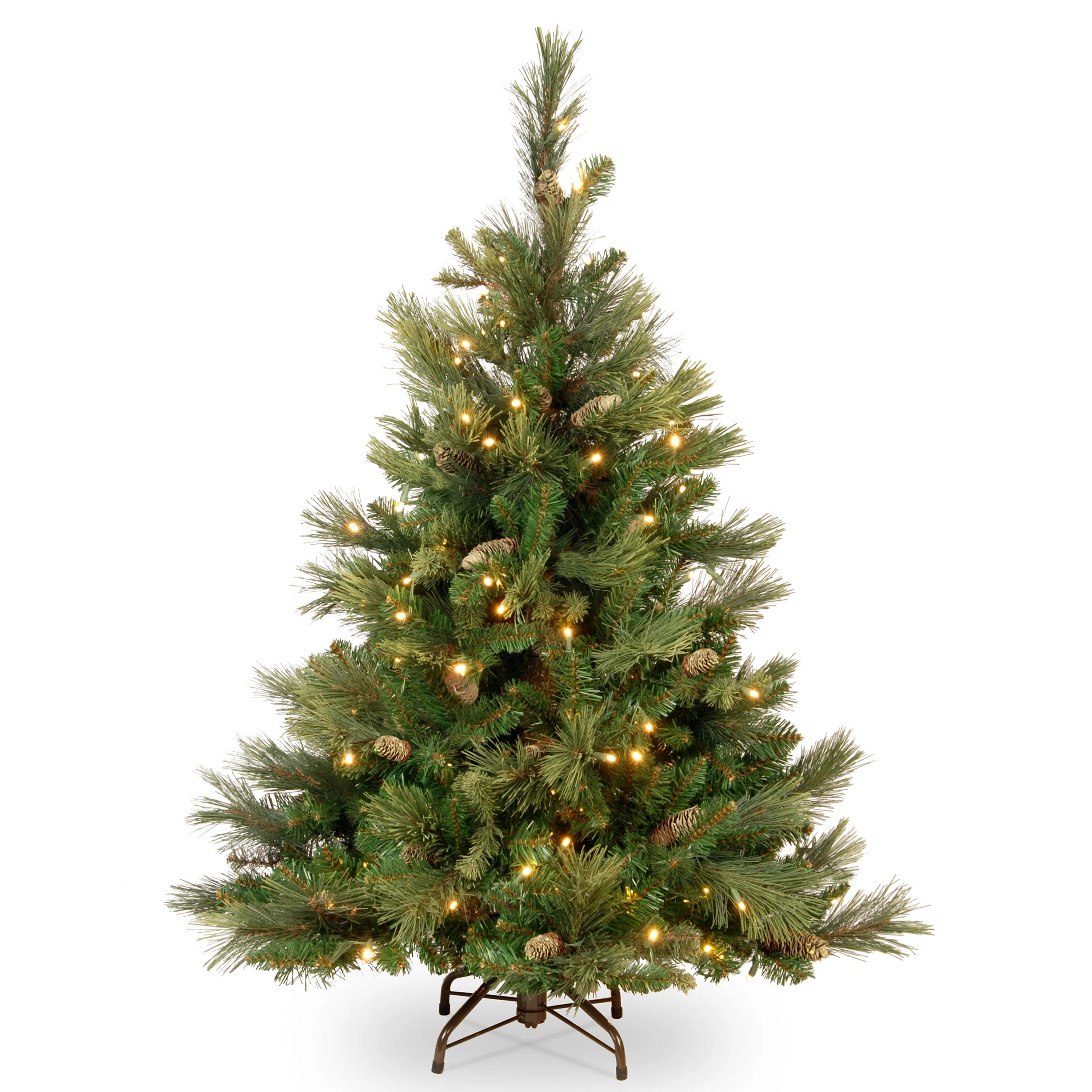 Quentin Pine Tree with Clear Lights | Wayfair North America