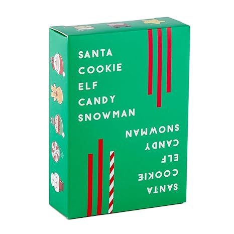 Santa Cookie Elf Candy Snowman Christmas Edition Holiday Card Game by Taco Cat Goat Cheese Pizza ... | Amazon (US)