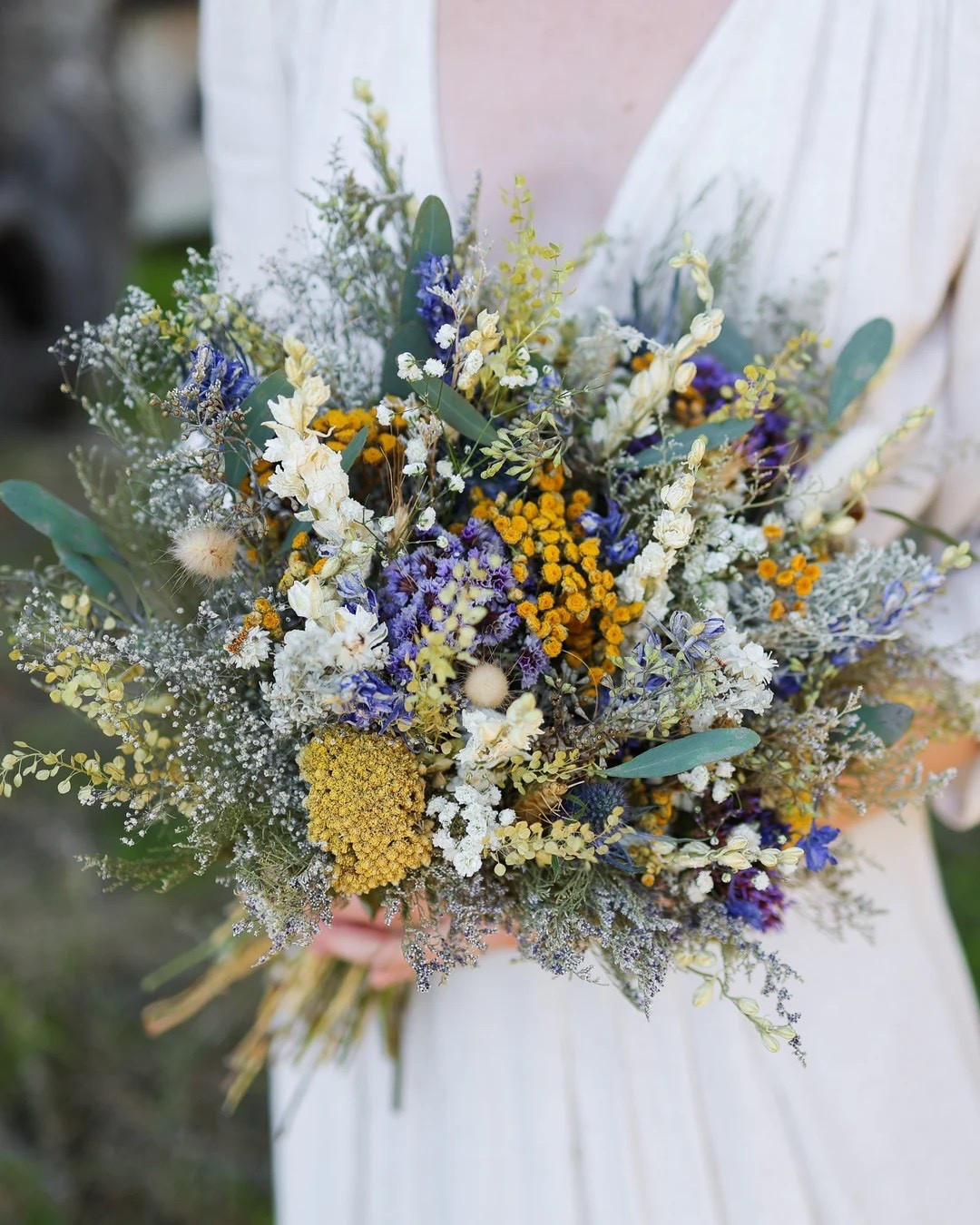 Bring natural beauty and soft fragrance into your space with this organic dried flower bouquet made from lavender grosso, winged everlasting, flax, eucalyptus, yarrow, and statice. Handcrafted from a fresh 2025 harvest, this bouquet offers a rustic, boho feel perfect for weddings, home décor, or thoughtful gifting. With long-lasting blooms and a gentle aroma that can last up to 8 months, this arrangement creates timeless charm while celebrating organic, nature-inspired design.

#LTKwedding #LTKhome #LTKstyletip #DriedFlowerBouquet #BohoWedding #RusticWedding #OrganicFlowers #LavenderBouquet #NaturalHomeDecor #WeddingInspo #EtsyFinds #LTKFinds #FarmhouseDecor #EverlastingFlowers #BohoDecor 

#LTKHome #LTKWedding #LTKSeasonal
