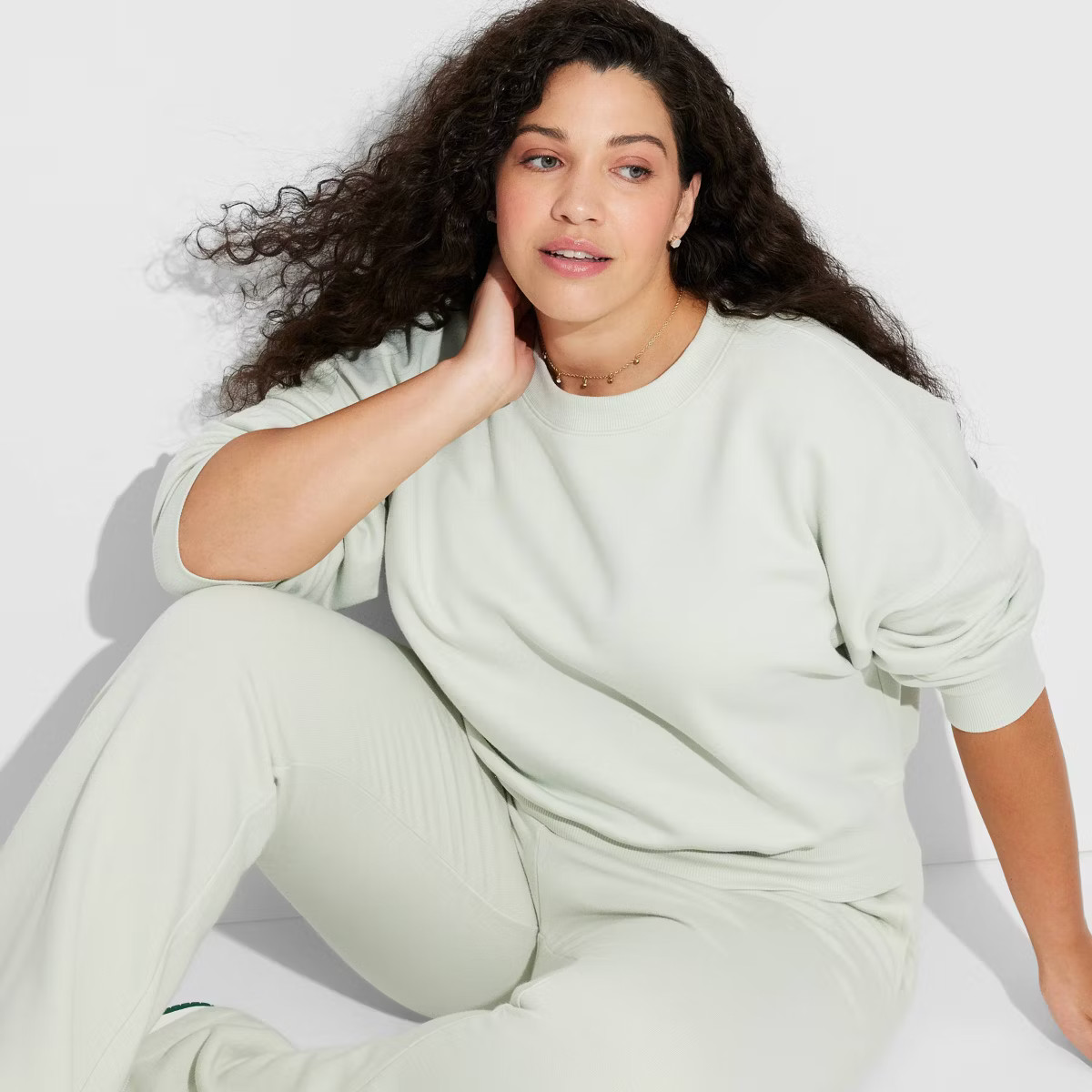 Women's Cropped Sweatshirt - Wild Fable™ | Target