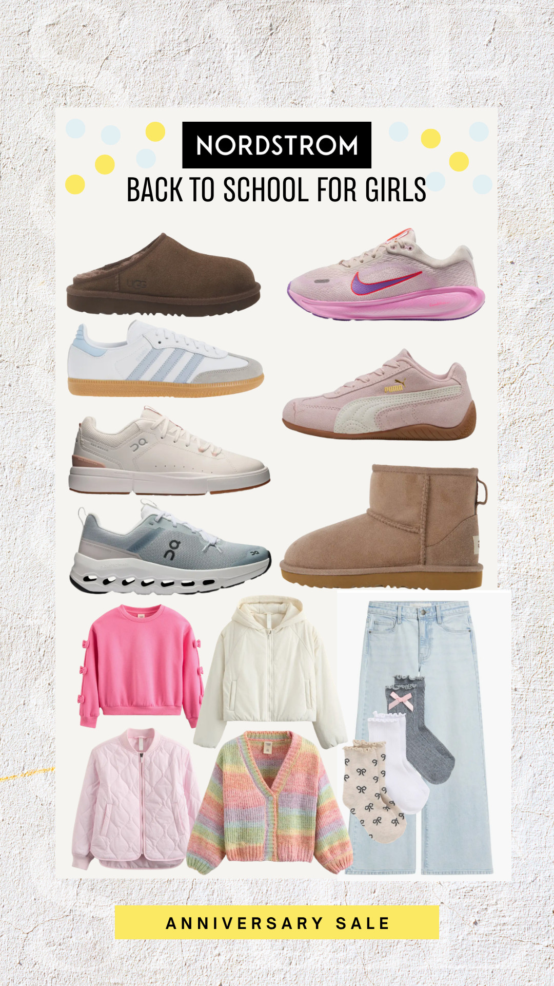 These Nordstrom Anniversary Sale picks make back-to-school shopping easy with trendy sneakers, cozy layers, and everyday essentials girls will love.

back to school for girls, Nordstrom Anniversary Sale, girls fashion finds, girls sneakers, kids wardrobe essentials, tween style ideas, back to school outfits, girls fall fashion, Nordstrom kids sale, stylish school essentials

#LTKmomlife #LTKSaleAlert #LTKKids