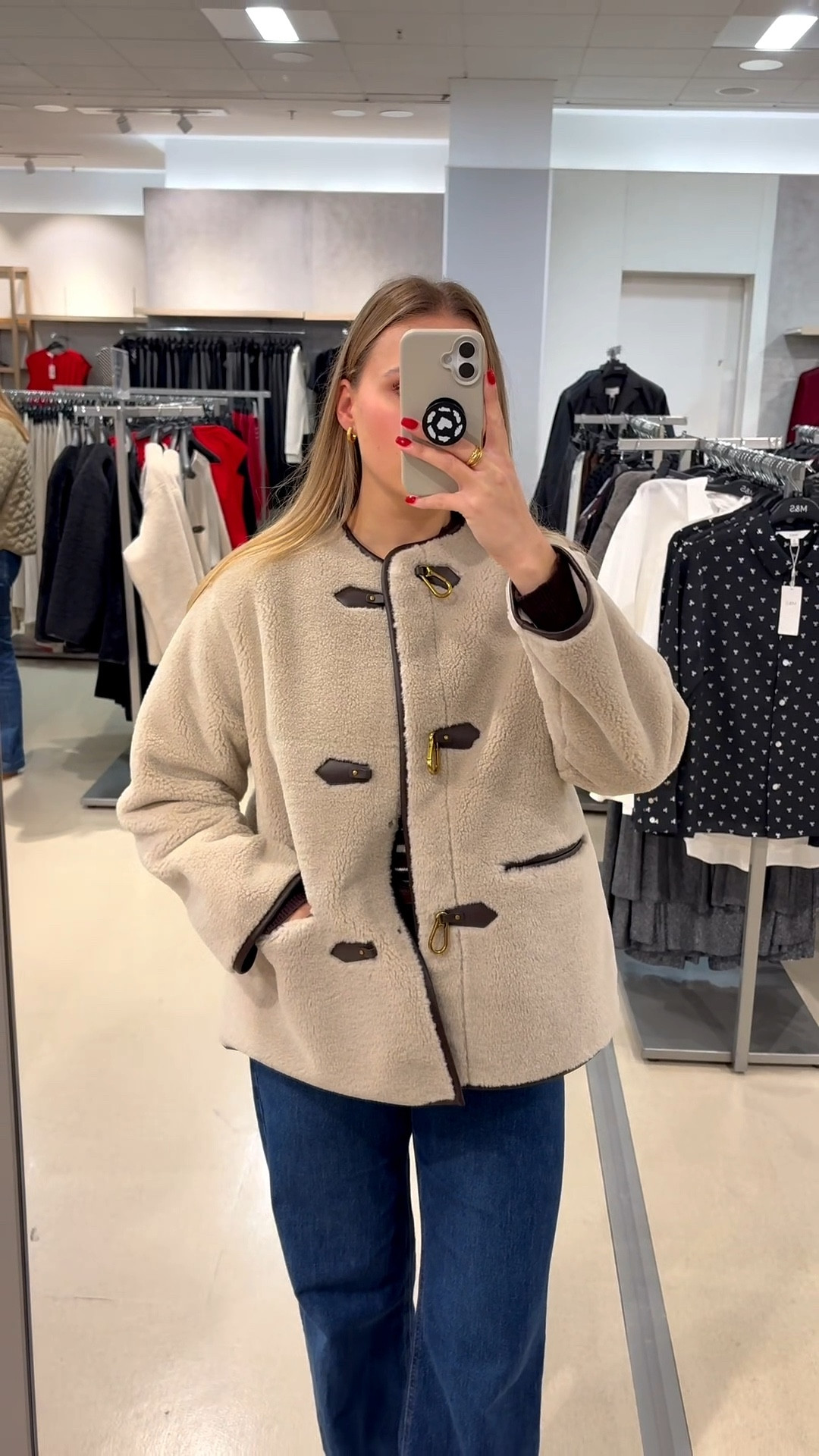 M&S jackets at the moment 👏🏼

Autumn outfit, new-in, haul, come shop with me, shearling jacket, winter coat 

#LTKautumn #LTKwinter #LTKuk