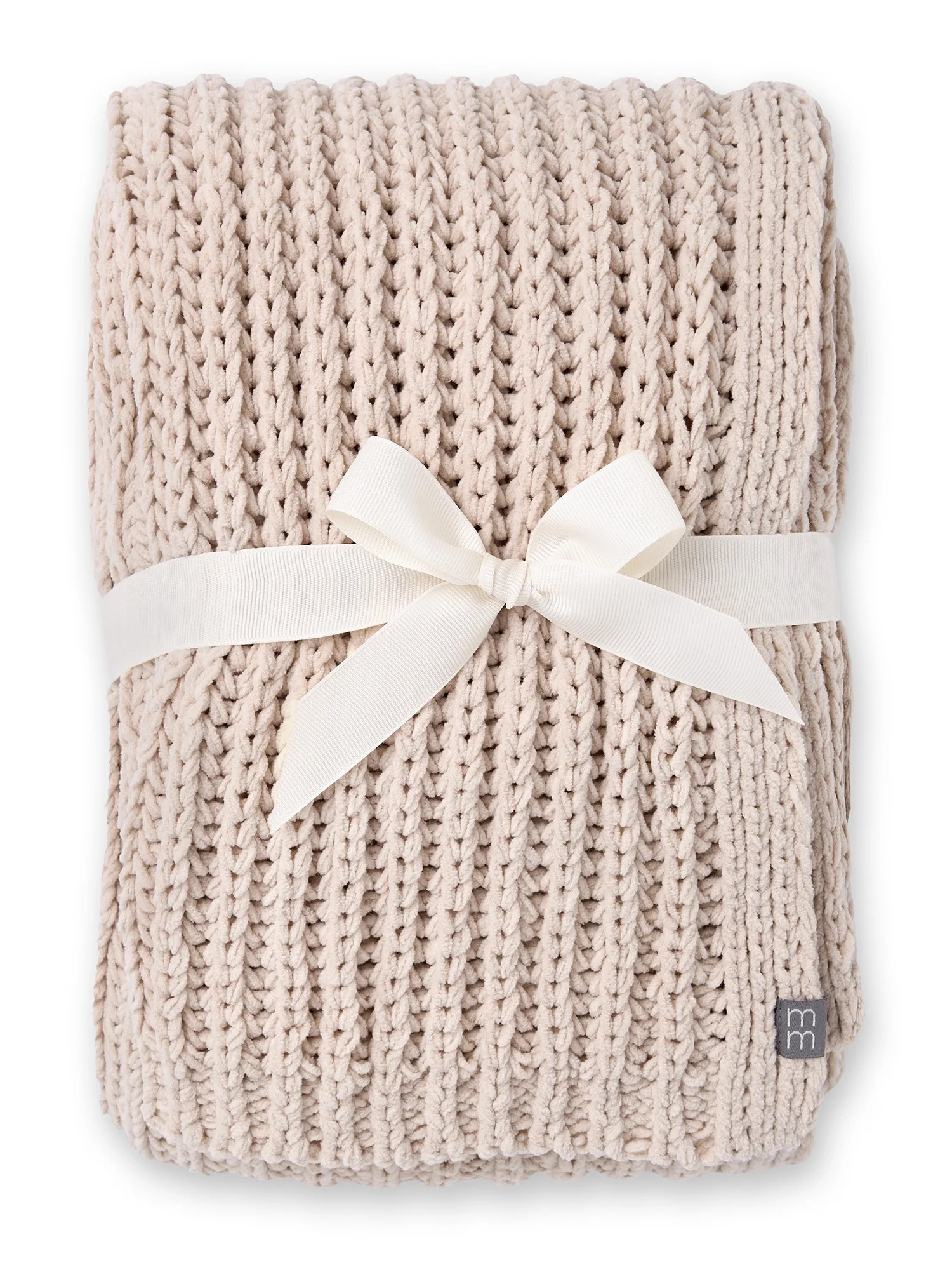 Modern Moments by Gerber Baby Neutral Chenille Blanket, Oatmeal, One Size | Walmart (US)