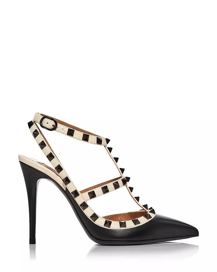 Women's Rockstud Cage Leather Pumps - 150th Anniversary Exclusive | Bloomingdale's (US)