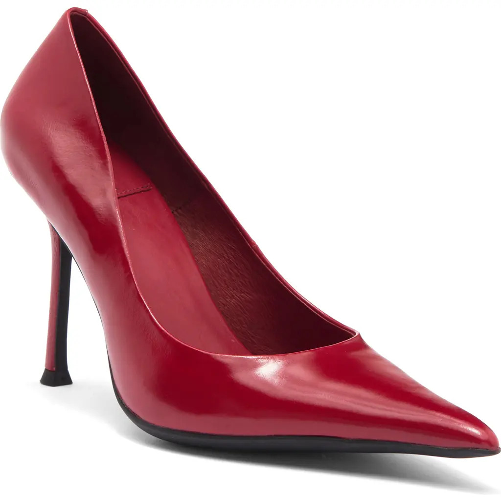 Jeffrey Campbell Risktaker Pointed Toe Pump in Red at Nordstrom Rack, Size 9 | Nordstrom Rack