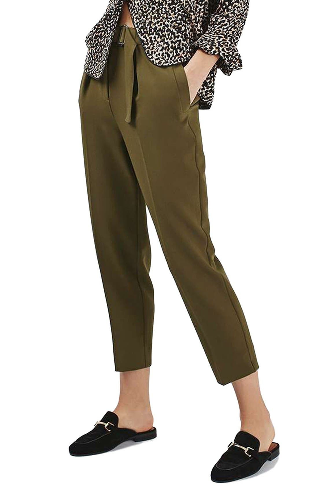 Slider Utility Peg Trousers (Regular & Petite) | Nordstrom