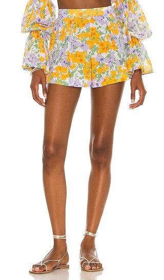 Lydia Short in Periwinkle Floral | Revolve Clothing (Global)