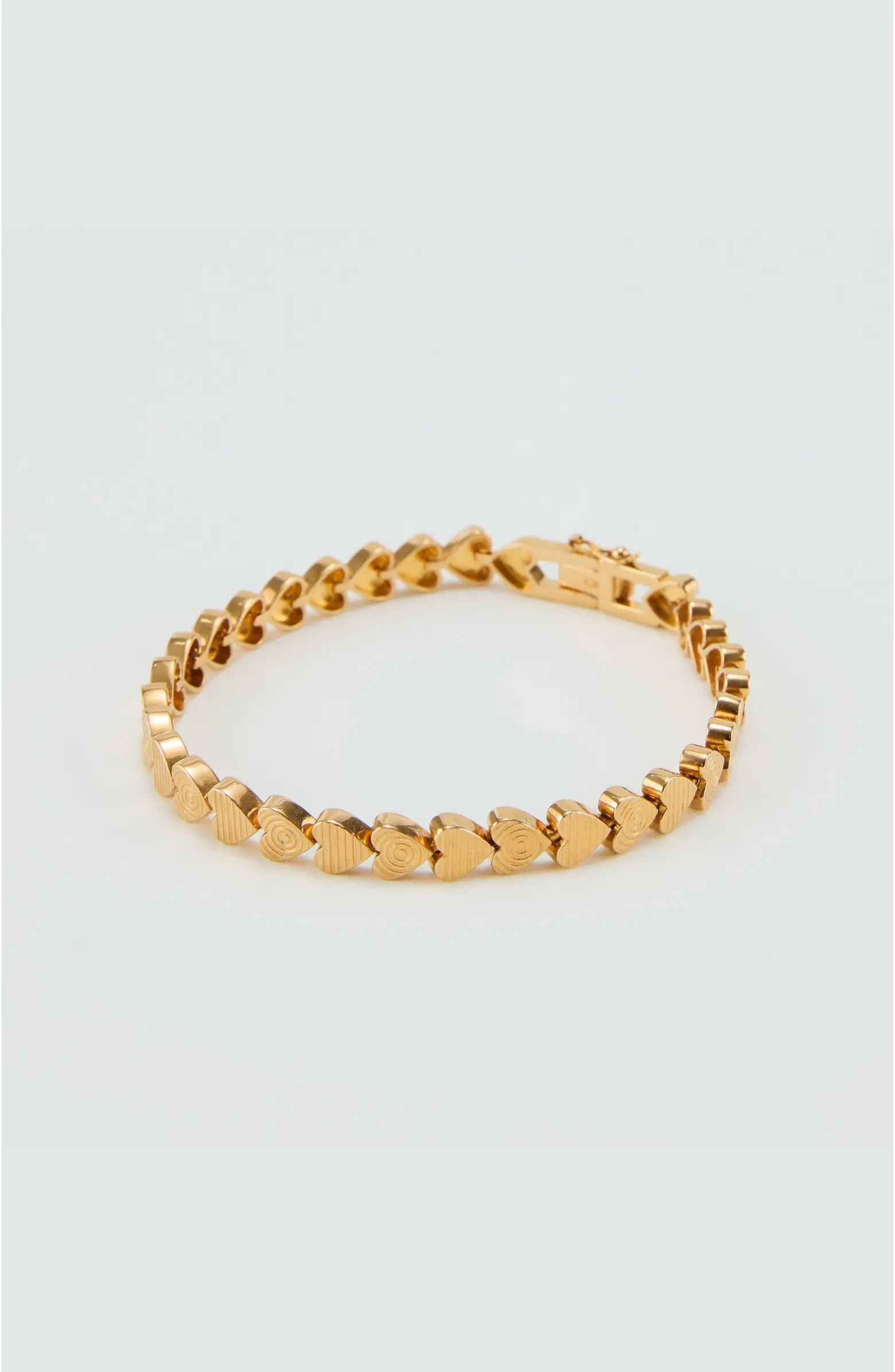 Gwen Beloti Heart Etched Link Bracelet | Nordstrom | Nordstrom