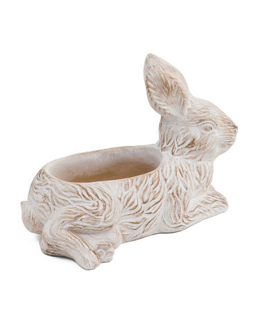 10.25x6x7.5 Terracotta Indoor Rabbit Planter | TJ Maxx