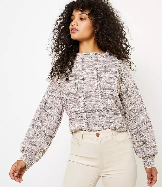 Boucle Top | LOFT